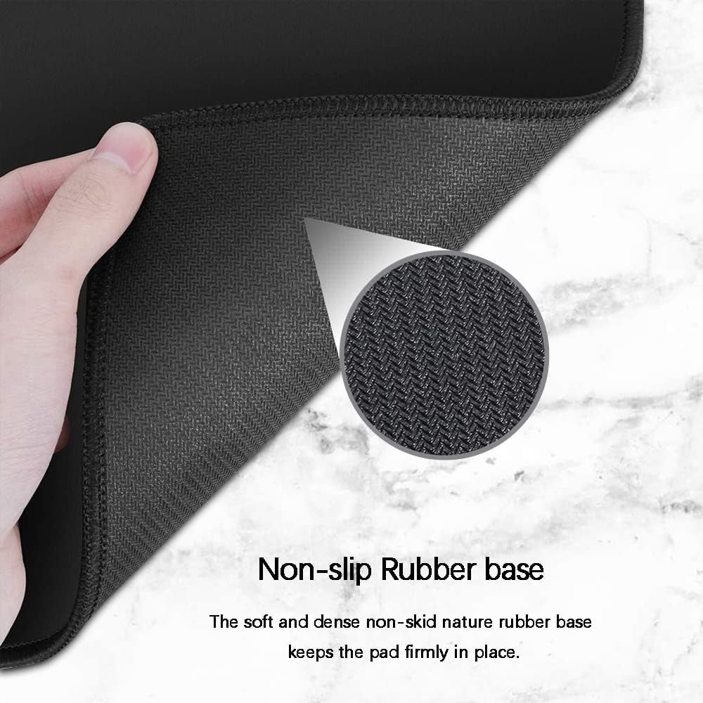 Keyboard Mouse Pad Set, Extended Gaming Mouse Pad + Keyboard Wrist Rest Support, Memory Foam for Easy Typing Pain Relief, 3Pcs Ergonomic XXL (31.5 X 11.81In) Ultra Thick Desk Mat,The Great Wave